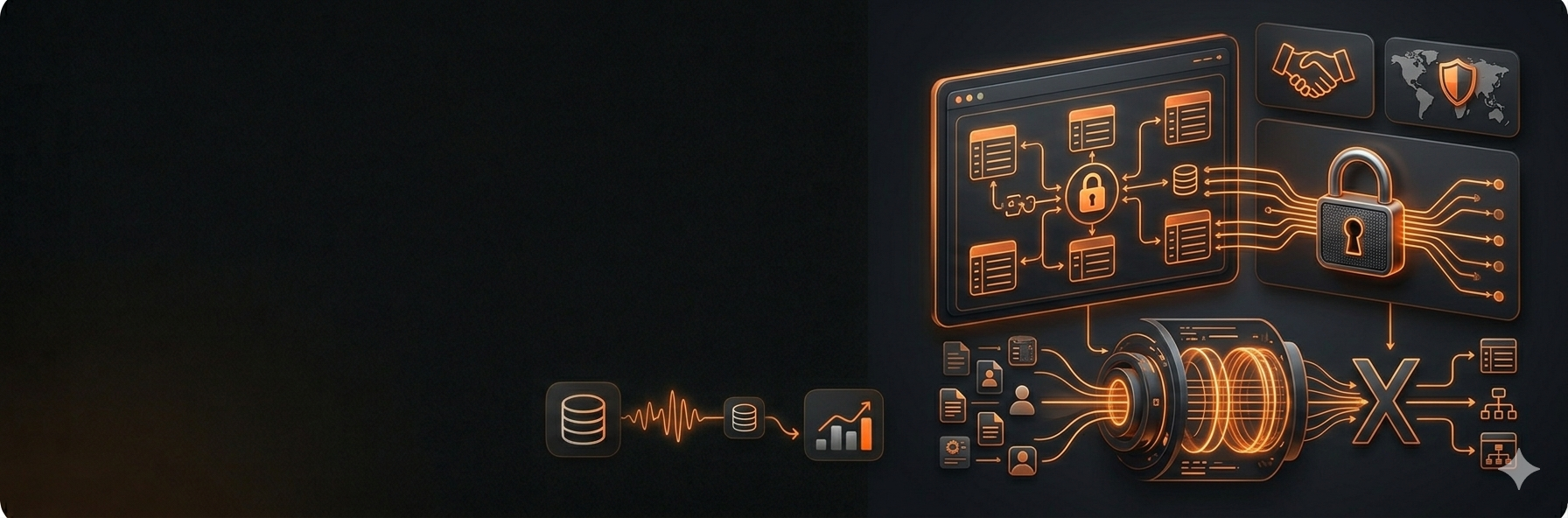 Secure database server connection with encryption